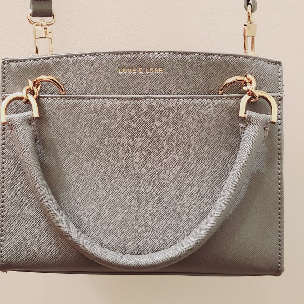 Love and Lore Mini Satchel bag, grey - Picture 5 of 12